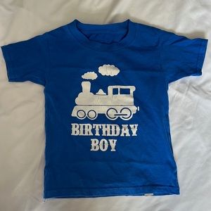 Novelty Birthday Boy shirt